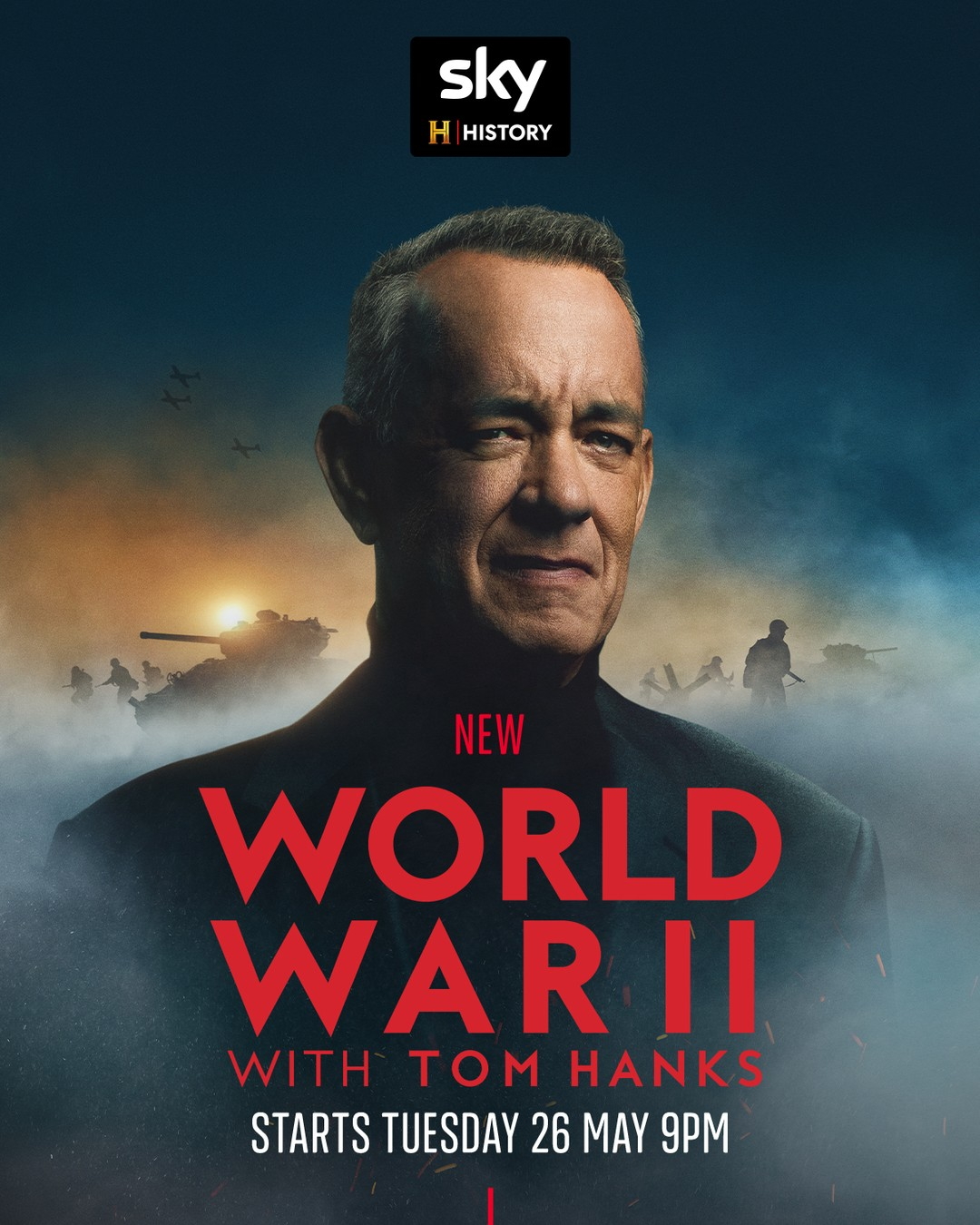 مسلسل World War II with Tom Hanks مترجم