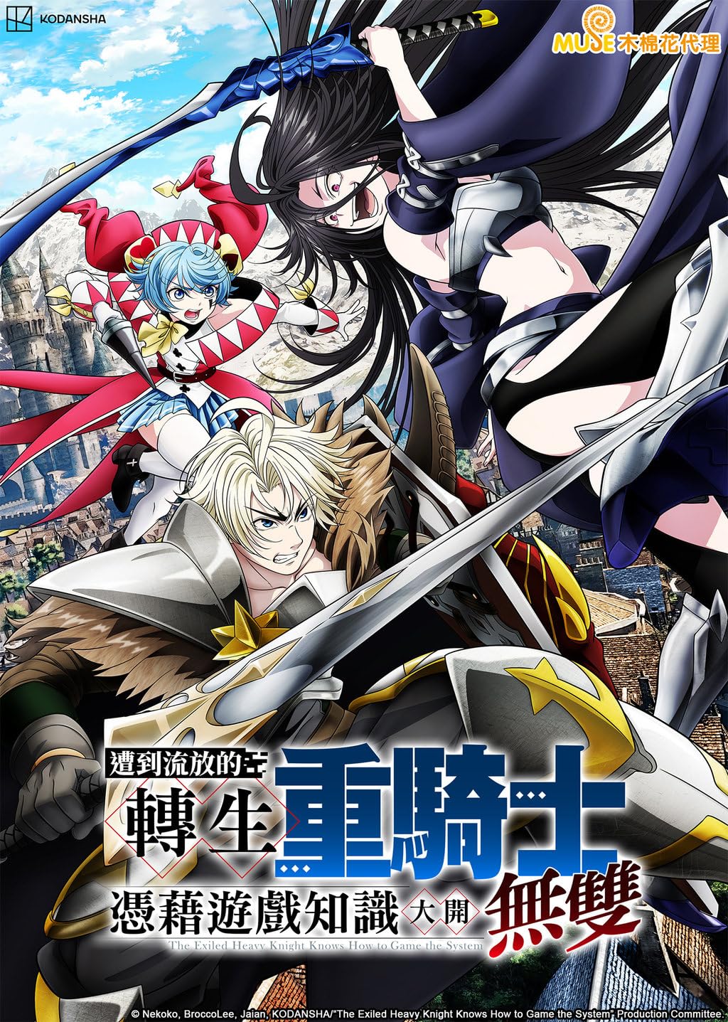 انمي Tsuihou sareta Tensei Juukishi wa Game Chishiki de Musou suru الموسم الاول مترجم